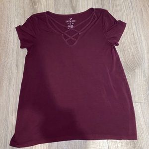 American Eagle Short Sleeve Top